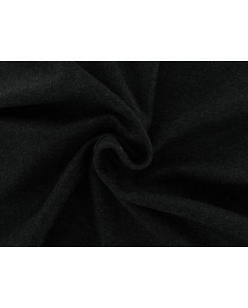 Plain Wool Blend Melton, Forest
