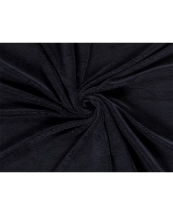 Plush Bamboo Blend Towelling, Navy