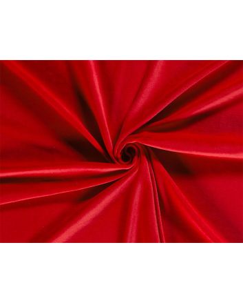 Plush Nicky Velour, Red