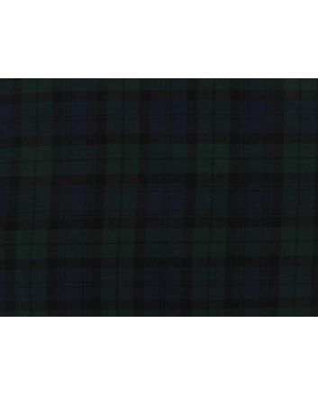 Polyviscose Blend Tartan Maxi, Black Watch