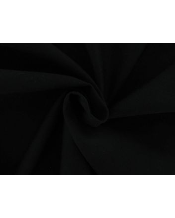 Polyviscose Twill Suiting, Black