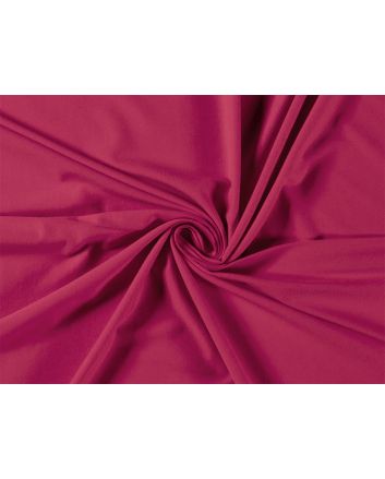 Premium Cotton Jersey, Raspberry