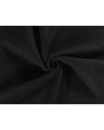 Premium Pure Boiled Wool, Black