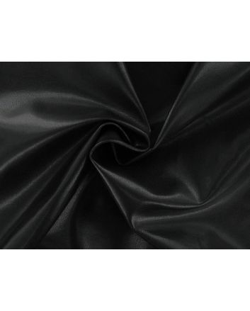 PU Coated Stretch Faux Leather, Brown