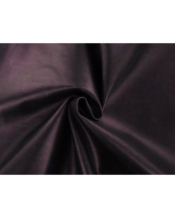 PU Coated Stretch Faux Leather, Metallic Lilac