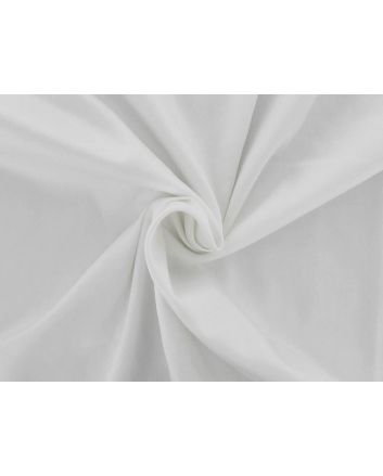Pure Cotton Butter Satin, White