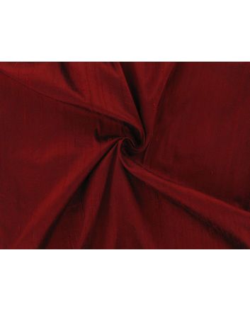 Rani Slubby Indian Silk Dupion, Red