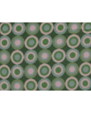 Retro Circle Polar Fleece