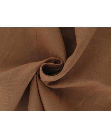 Riya Viscose Linen Blend, Coffee