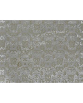 Royal Bloom Embroidered Look Jacquard, Cream