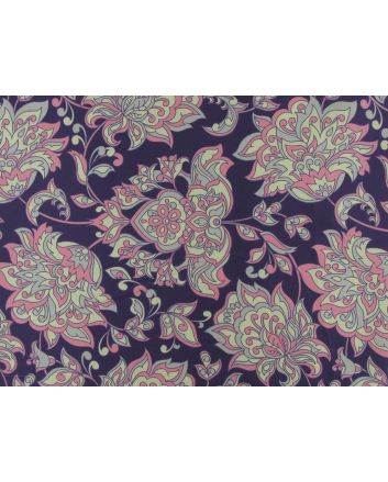 Royal Rose Faux Silk Charmeuse, Purple