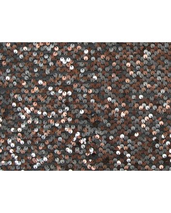 Sequin Tulle, Peach