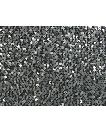Sequin Tulle, Silver