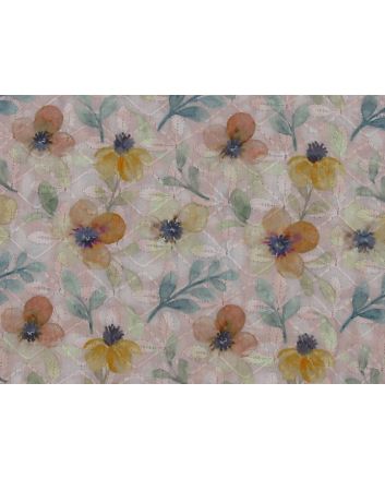 Silent Flower Embroidered Anglasie, Pink