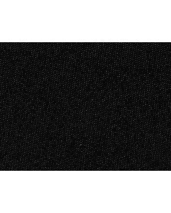 Slinky Stretch Metallic Dobby Knit, Silver and Black