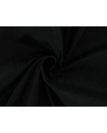Smooth Silk Dupion, Black