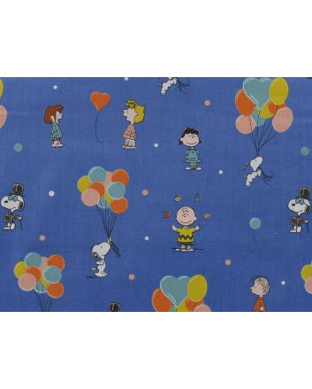 Snoopy Circus Cotton Print, Balloons