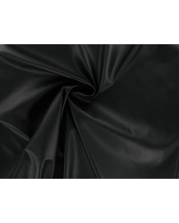 Soft Touch Stretch Faux Leather, Black