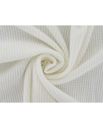 Soft Touch Waffle Knit, Ecru