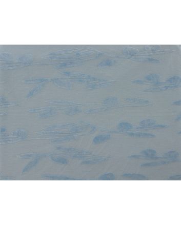 Deadstock Spandex Stretch Velour Burnout, River Reeds