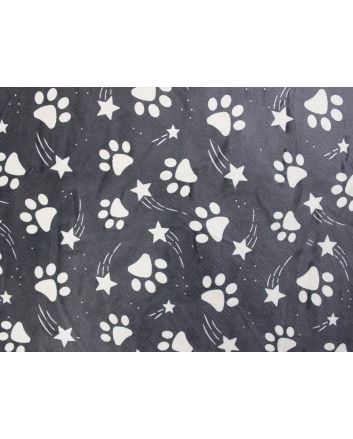 Star Paws Sherpa Backed Snuggle, Grey