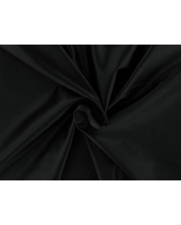 Stretch Glossy Satin, Black