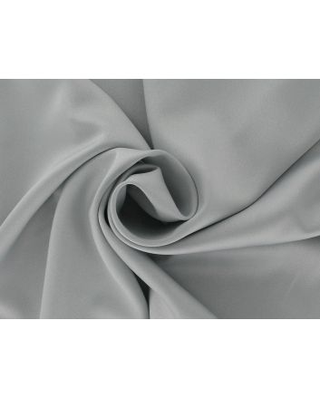 Stretch Satin Crepe, Silver