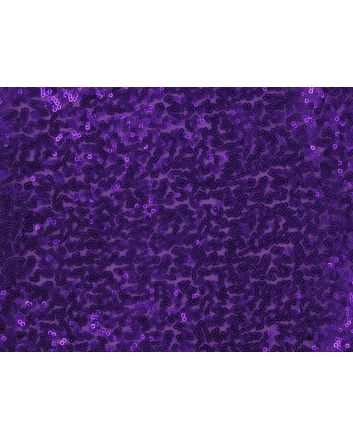 Stretch Tulle with 3mm Sequin, Purple