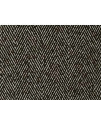 Striped Herringbone Wool Blend, Brown