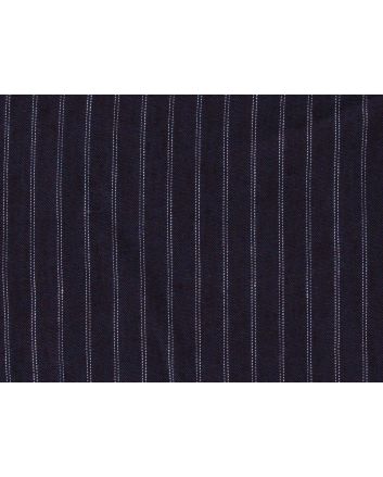 Temple Double Stripe Irish Linen, Purple