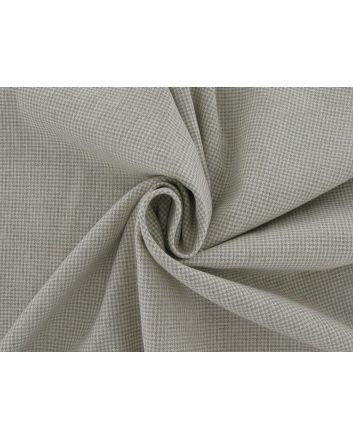 Tibet Houndstooth Linen Cotton Blend, Natural