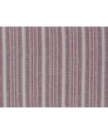 Tibet Stripe Linen Cotton Blend, Mulberry