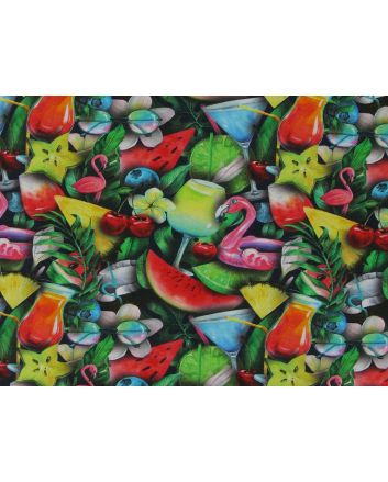 Tropical Punch Cotton Jersey