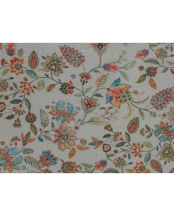 Tulip Whisper Cotton Lawn Print, Silver