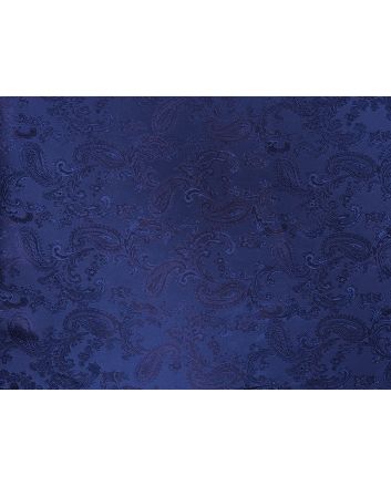 Two Toned Jacquard Paisley Lining, Royal