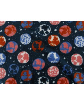 Ultra Soft Cuddle Fleece, Space Planets