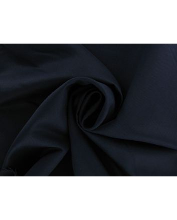 Viscose Blend Gaberdine Twill, Navy