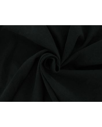 Washed Cotton Suiting, Black