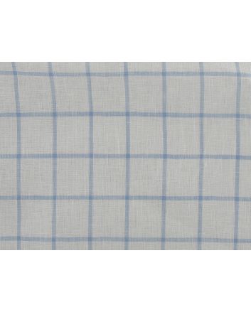 Wicklow Window Check Irish Linen