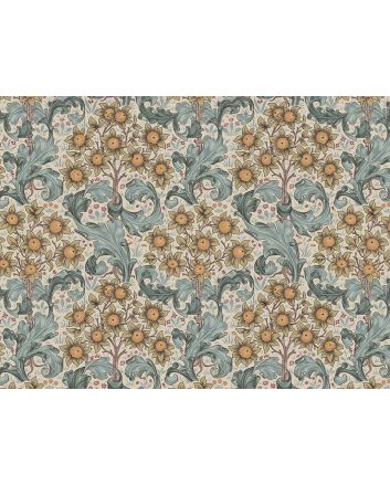 William Morris Orchid Cotton Panama, Tourmaline