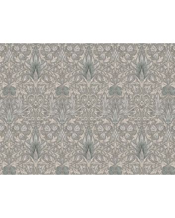 William Morris Snakeshead Cotton Panama, Dove