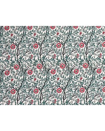 William Morris Sweet Briar Cotton Percale Print