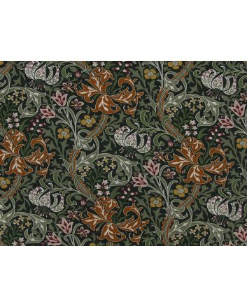 William Morris Viscose Poplin, Golden Lily