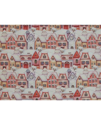 Winter Village Cotton Rich Panama Canvas