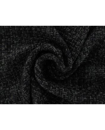 Wool Look Woven Boucle, Purple