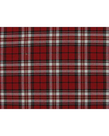 Woven Metallic Cotton Tartan, Lochford