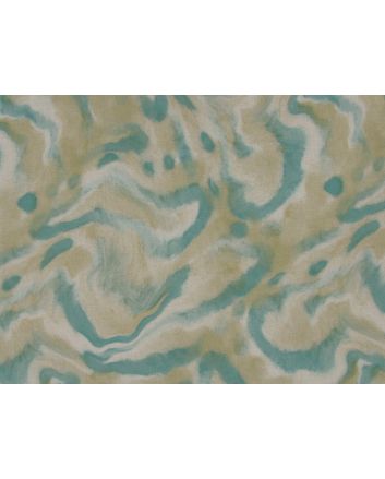 Zen Swirl Cotton Ramie Blend, Moss